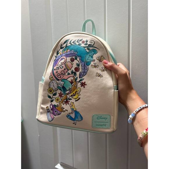 Loungefly Handbags - Loungefly Disney Alice In Wonderland Teapot Mini Backpack New